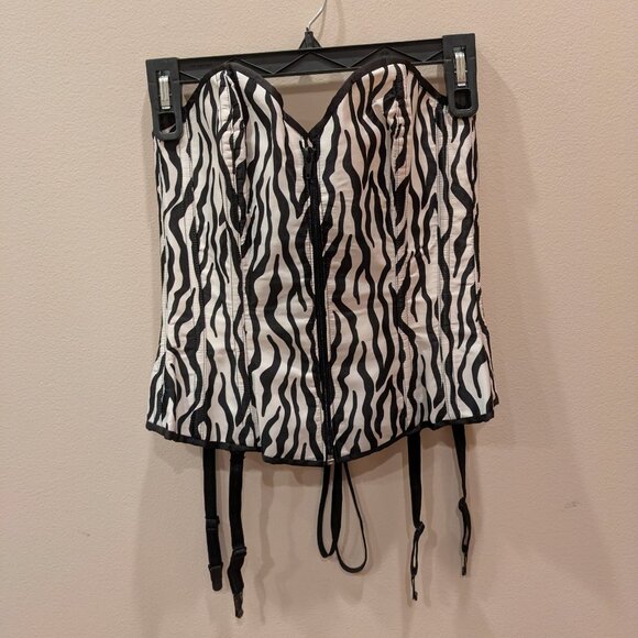 Zebra print corset - Picture 1 of 7